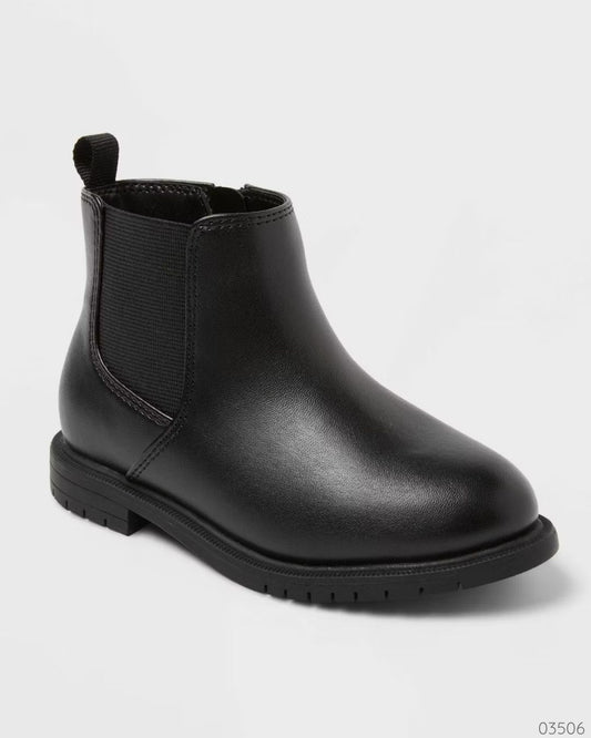 BOTINES NEGROS NIÑA CAT & JACK