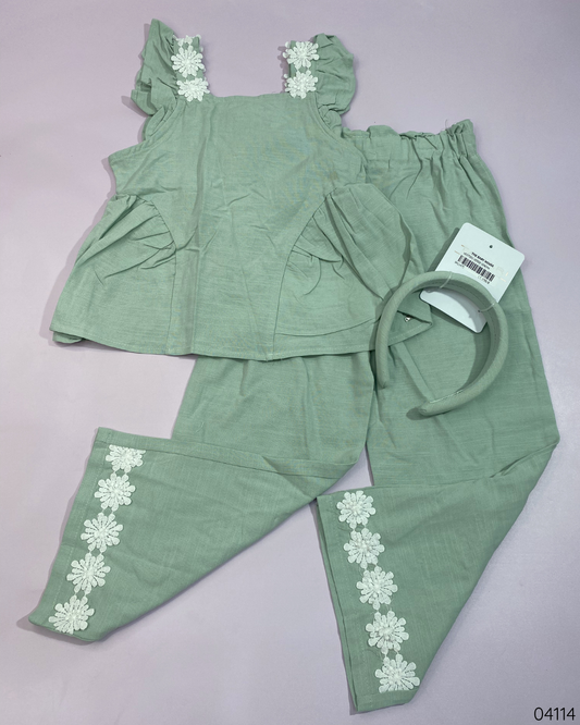 TRAJE VERDE VINCHA