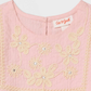 VESTIDO BORDADO CAT & JACK ROSA