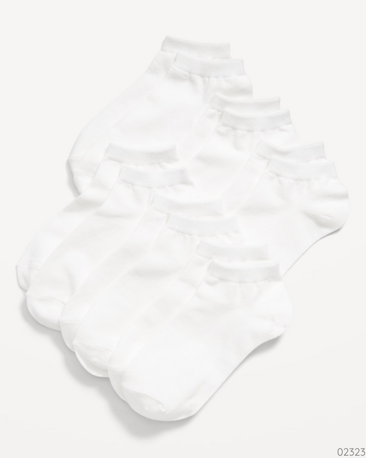 CALCETINES 6 PZS OLD NAVY BLANCOS BAJOS