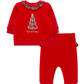 TRAJE 1ST CHRISTMAS ROJO TERCIOPELO