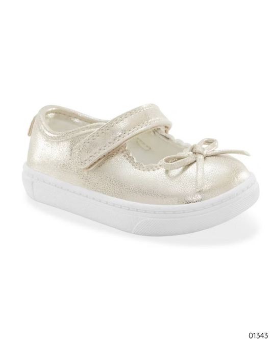 ZAPATOS DORADOS CARTER´S