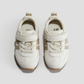 TENIS H&M CAFE Y BLANCO