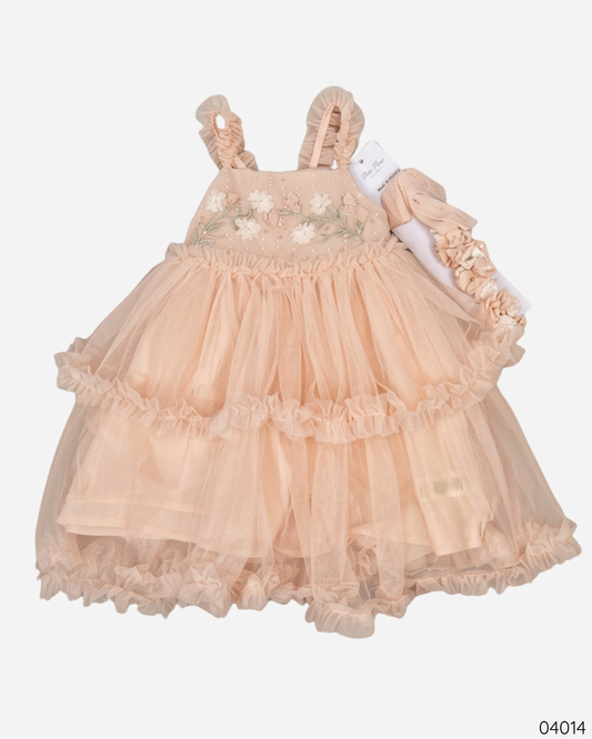 VESTIDO ROSADO SIN MANGAS