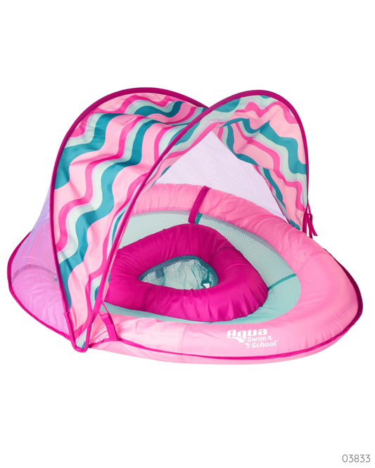 FLOTADOR PARA BEBE ROSADO