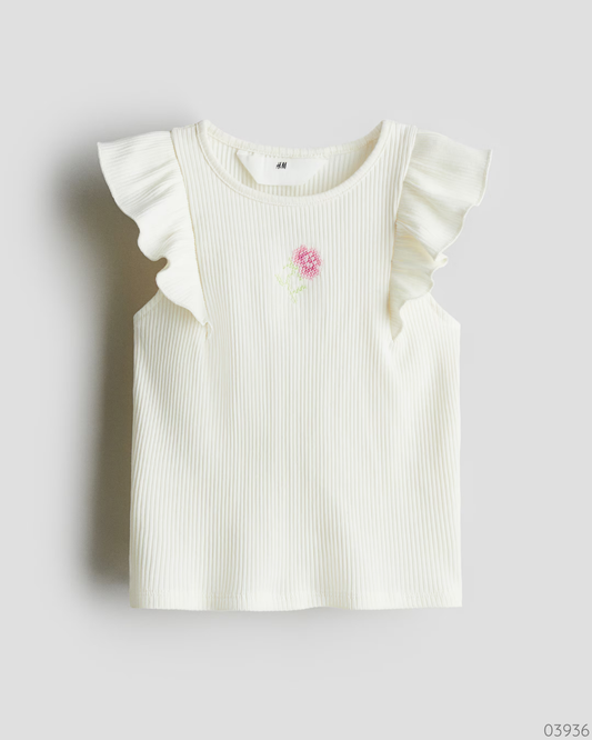 CAMISA BLANCA SIN MANGAS