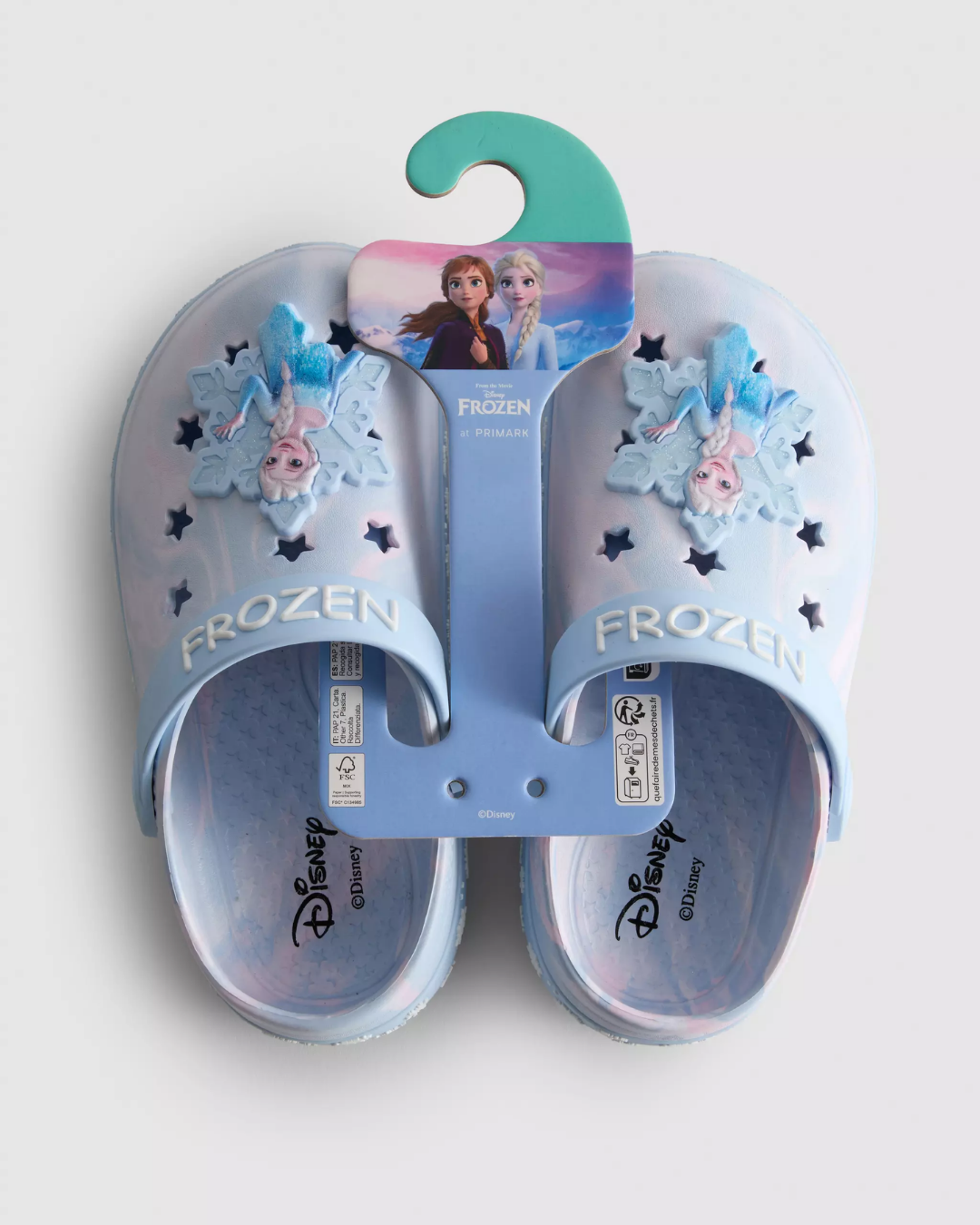 ZAPATOS TIPO CROCS FROZEN