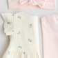 TRAJE 3PZS HYM VINCHA ROSA BLANCO