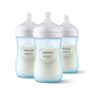 PEPES AVENT NATURAL 9 OZ SET 3 AZULES
