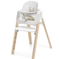 STOKKE STEPS SILLA DE COMER BLANCO NATURAL