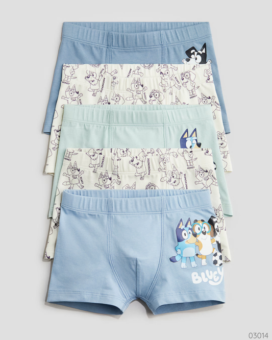 BOXER 5PZS BLUEY Y BINGO