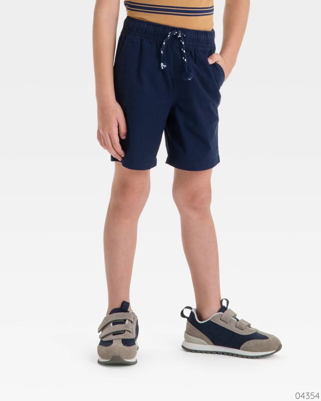 SHORT NEGRO CORDONES CAT & JACK