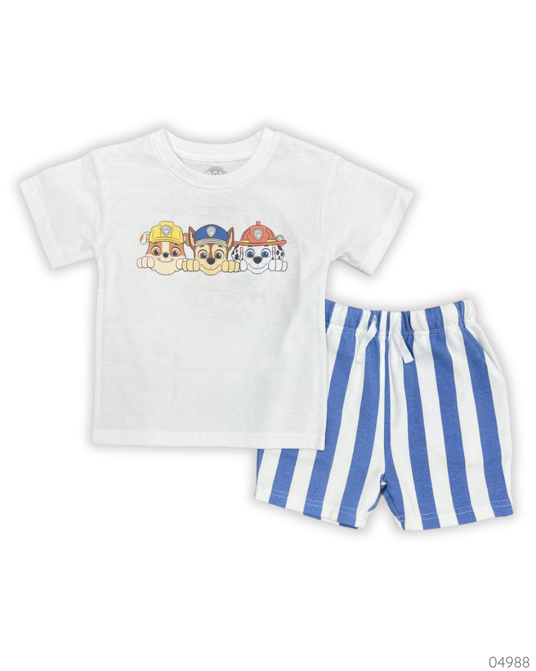 TRAJE PAW PATROL BLANCO AZUL