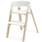 STOKKE STEPS SILLA DE COMER BLANCO NATURAL