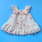 VESTIDO 3 PZS FLORES VINCHA