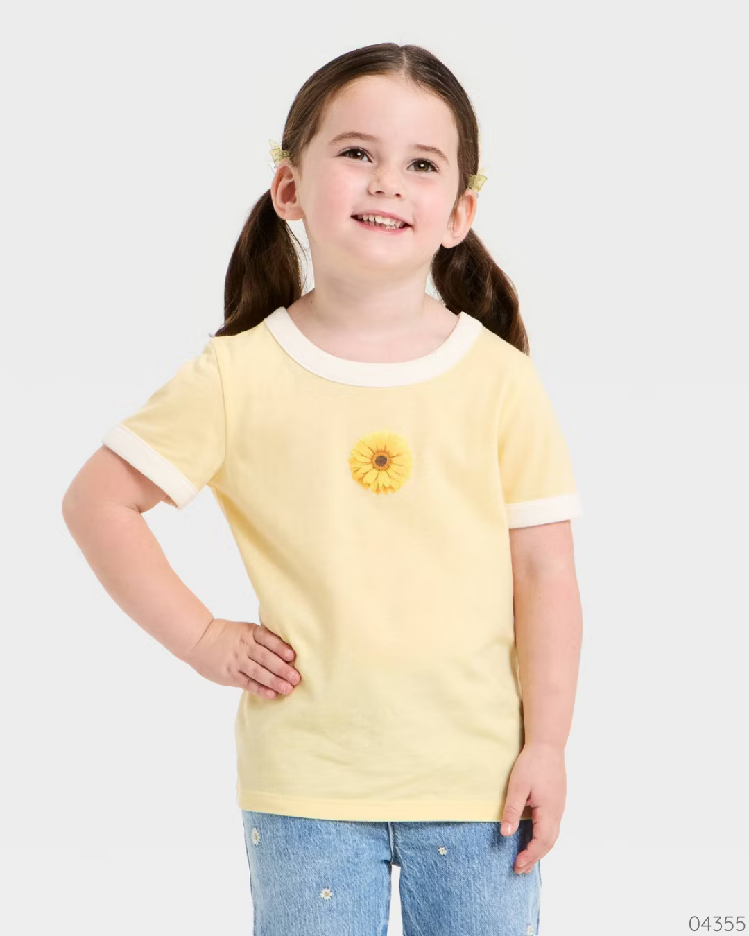 CAMISA AMARILLA GIRASOL CAT & JACK