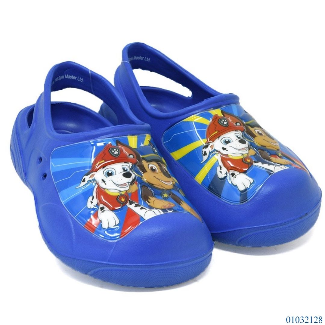 SANDALIAS TIPO CROCS PAW PATROL