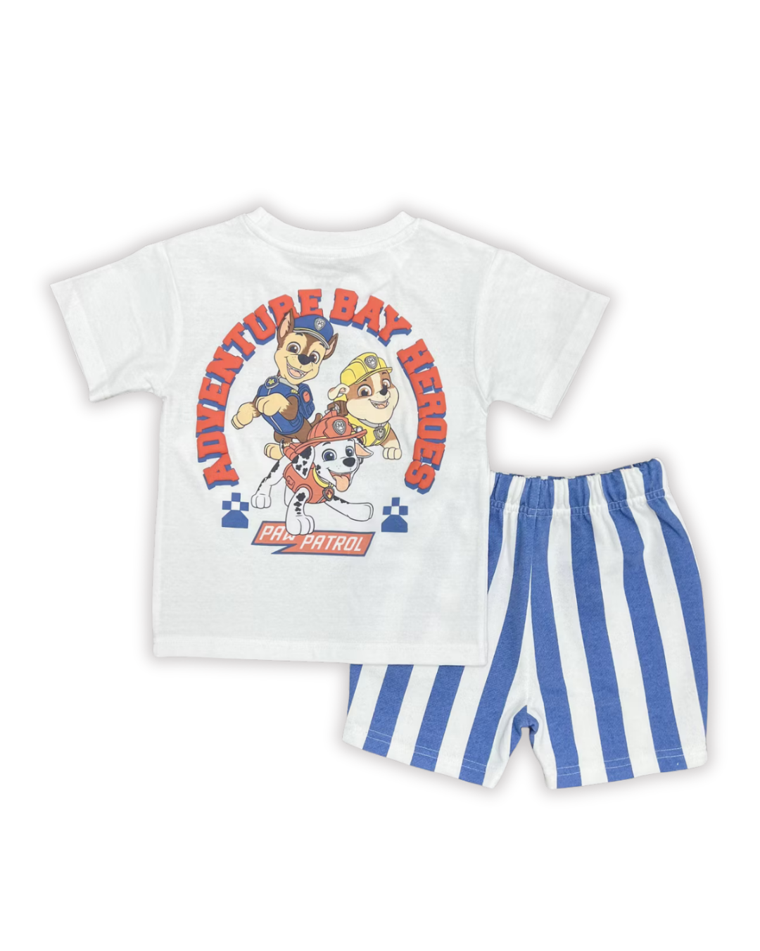 TRAJE PAW PATROL BLANCO AZUL