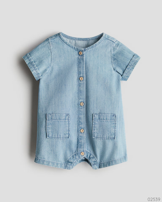 ROMPER AZUL JEAN H&M BOLSAS