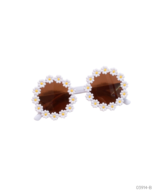 LENTES FLORES BLANCO
