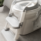 ASIENTO DE ENTRENAMIENTO CON ESCALERA GRIS