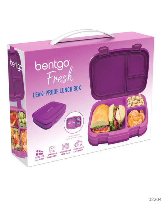 CONTENEDOR COMIDA BENTGO FRESH MORADO