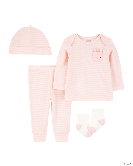 TRAJE 4PZS GORRO Y CALCETINES