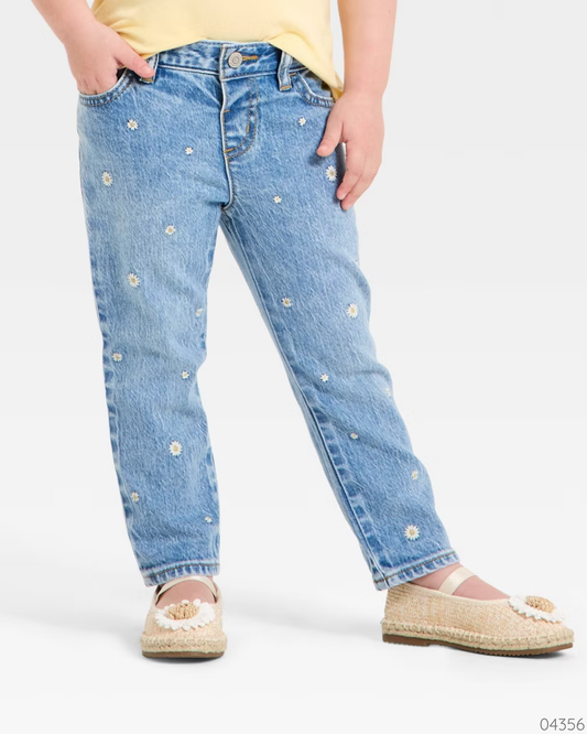PANTALON BORDADO GIRASOL CAT & JACK
