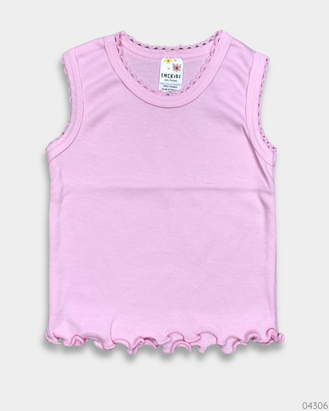 CAMISA ROSADA SIN MANGAS