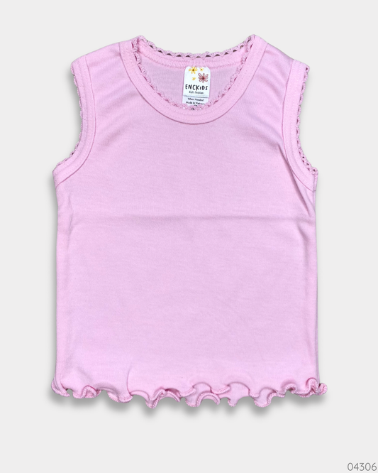 CAMISA ROSADA SIN MANGAS