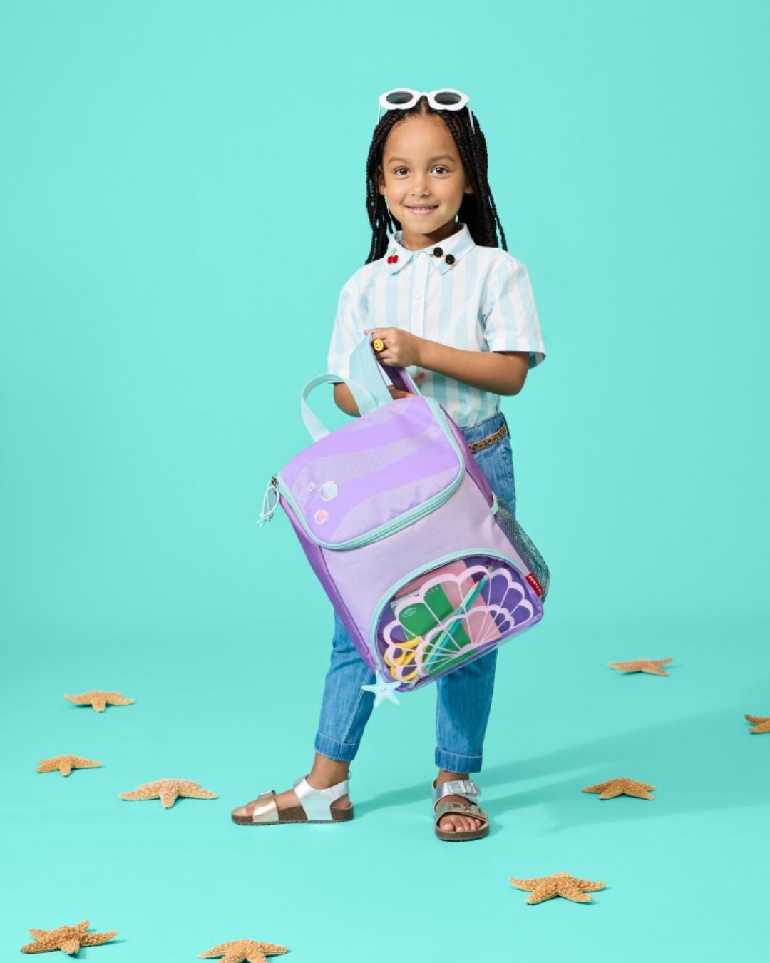 MOCHILA SKIPHOP 14" CONCHA MAR