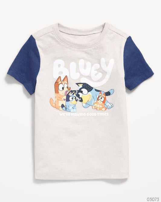 CAMISA BLUEY OLD NAVY MANGAS AZULES
