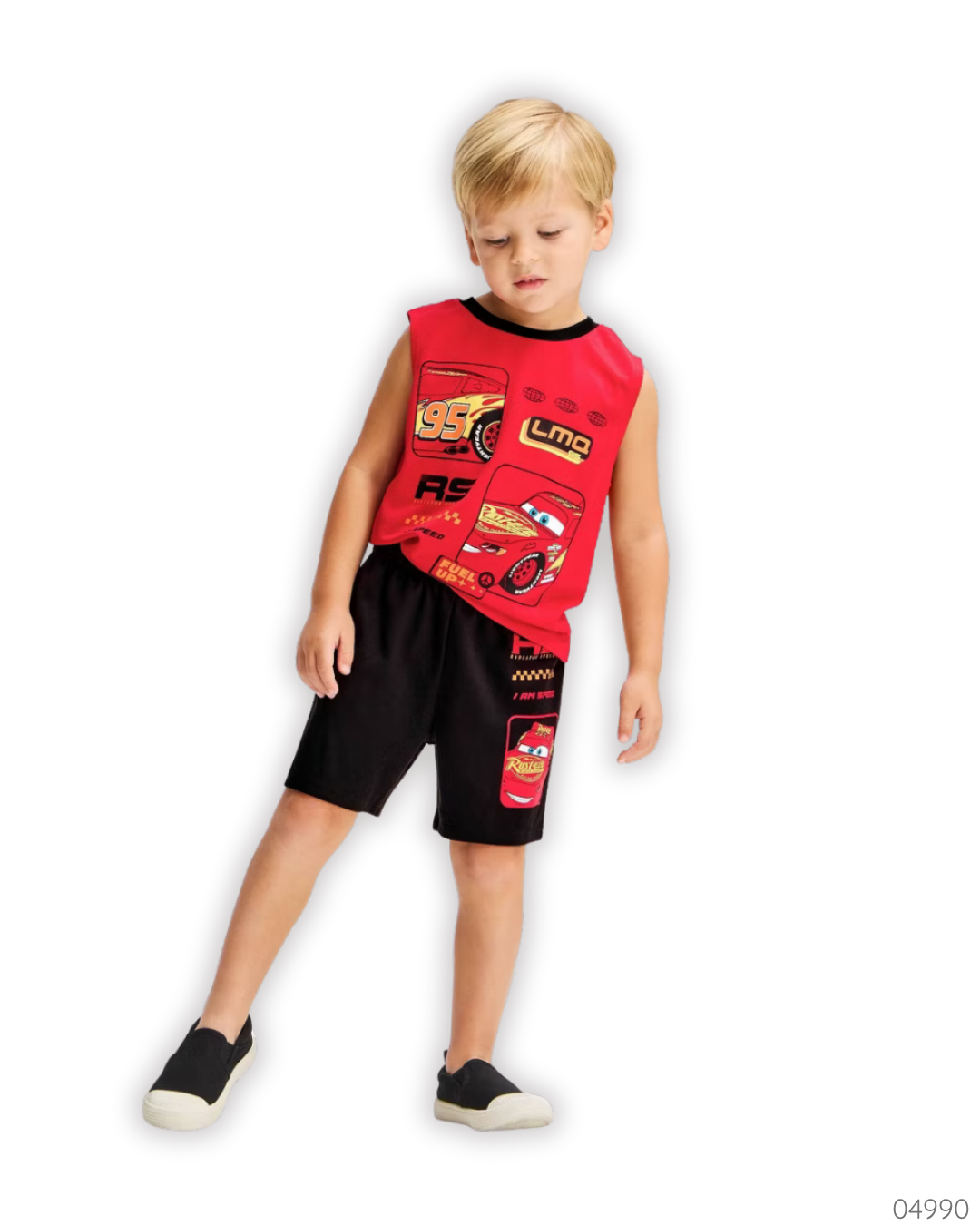 TRAJE CAMISA ROJA RAYO MCQUEEN