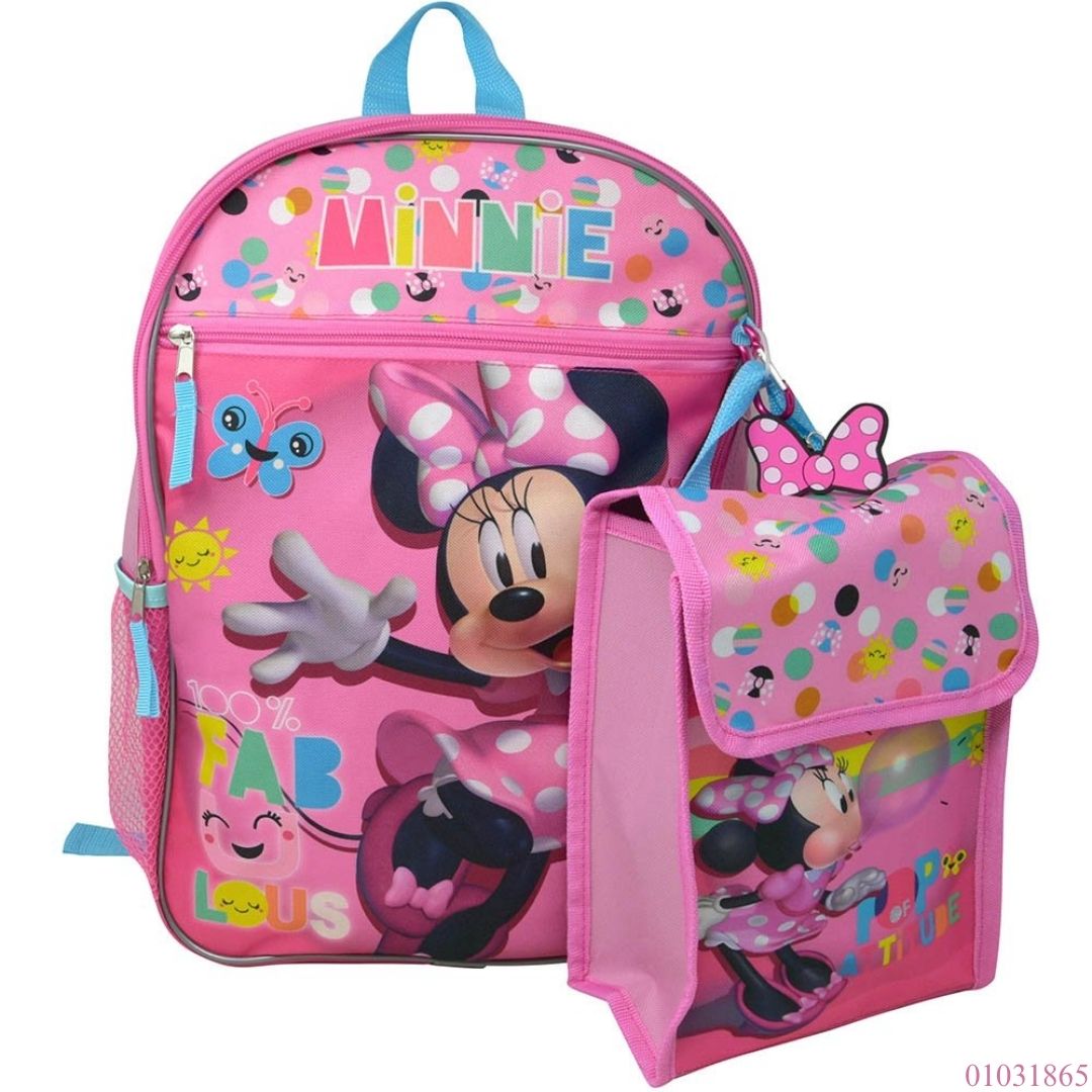 MOCHILA MINNIE 16" LUNCH KIT