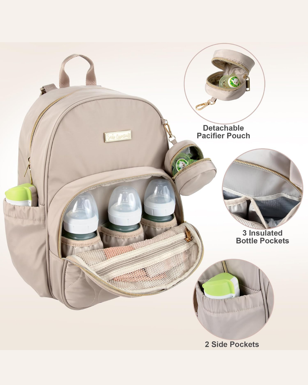 PAÑALERA BABAY ESSENTIAL BEIGE