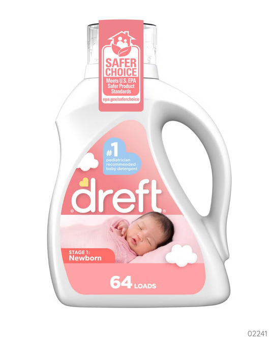 DETERGENTE DREFT 64 LAVADAS NEWBORN ETAPA 1