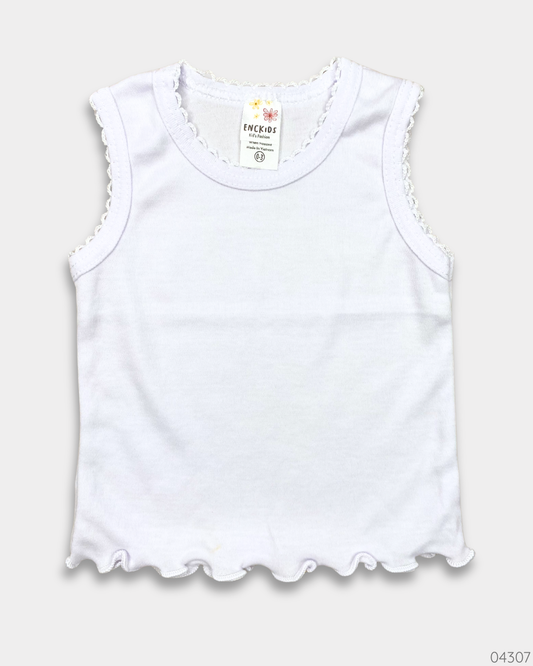 CAMISA BLANCA SIN MANGAS