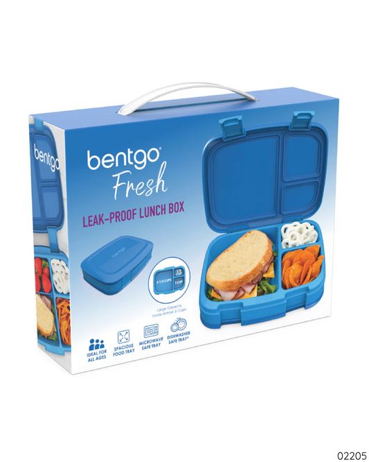 CONTENEDOR COMIDA BENTGO FRESH AZUL