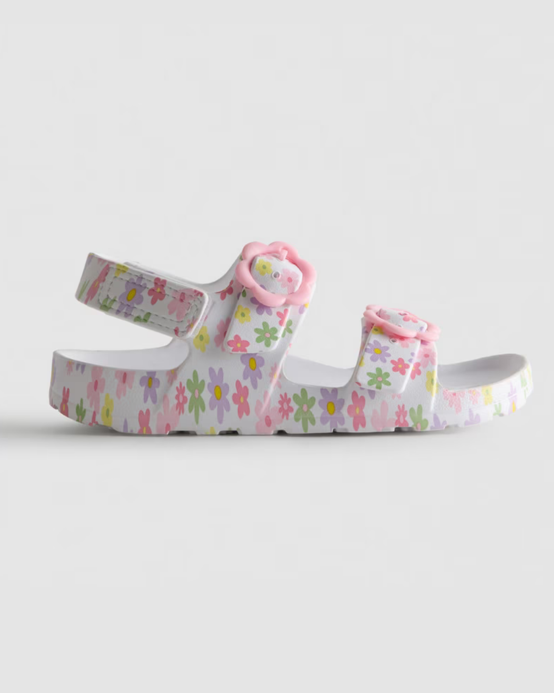 SANDALIAS FLORES ROSA