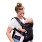 PORTABEBÉ FLIP 4-EN-1 CONVERTIBLE INFANTINO - NEGRO
 8-32 LBS