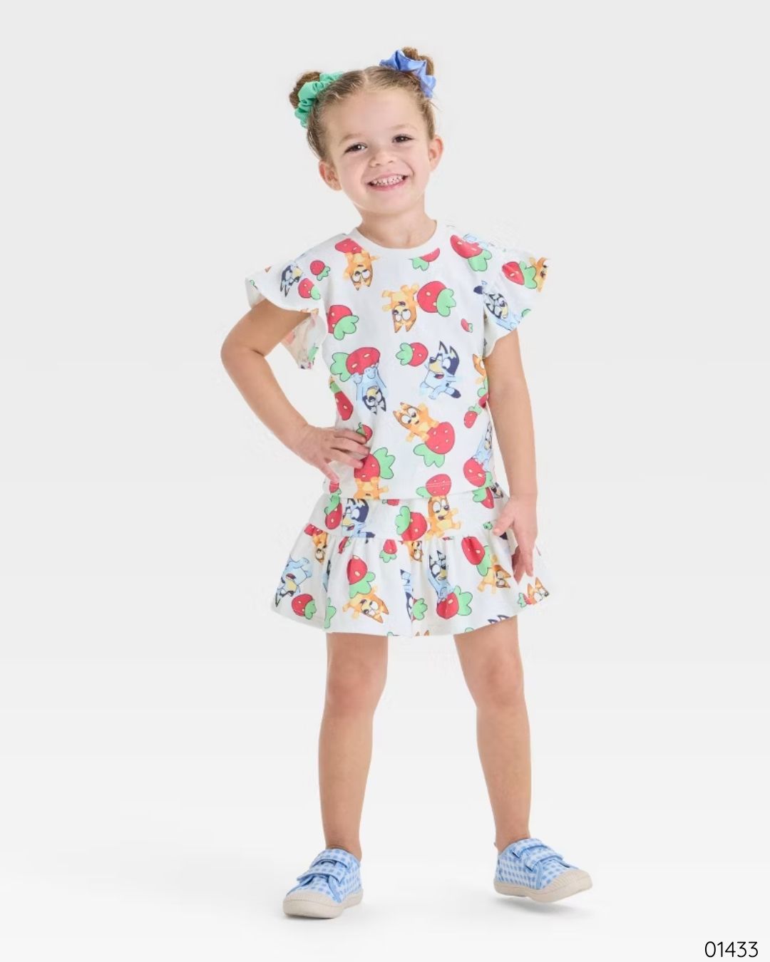 TRAJE BLUEY FRESAS