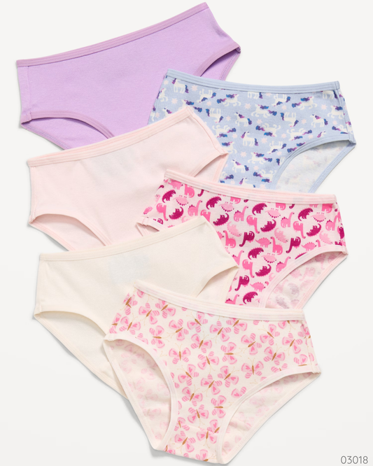 PANTIES UNICORNIO 6PZS OLD NAV