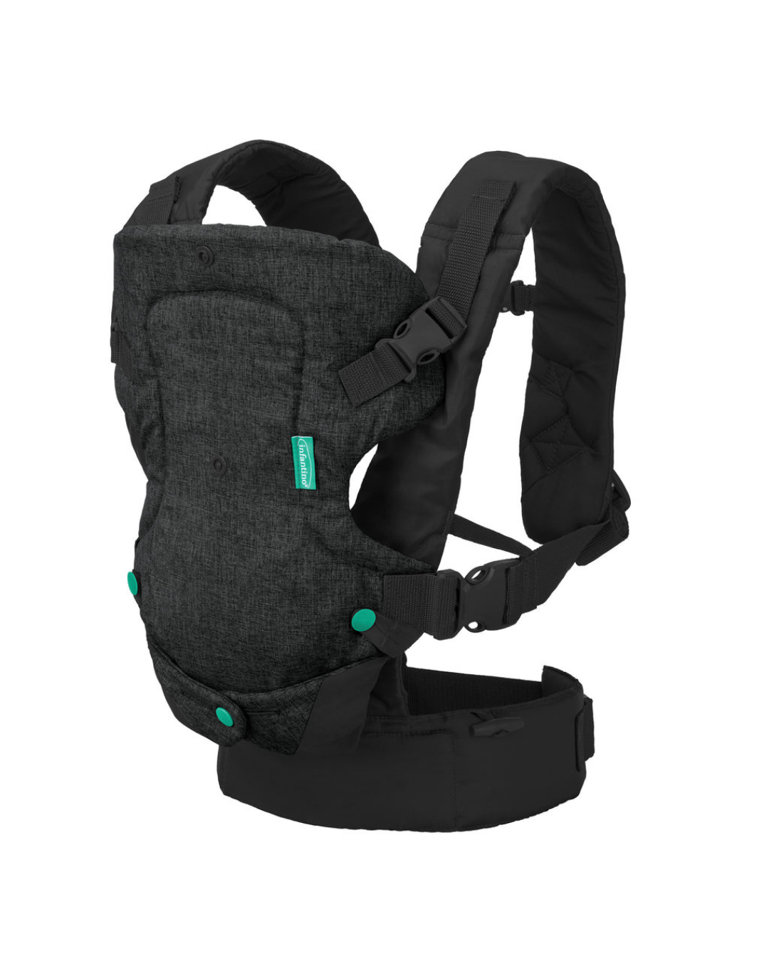 PORTABEBÉ FLIP 4-EN-1 CONVERTIBLE INFANTINO - NEGRO
 8-32 LBS