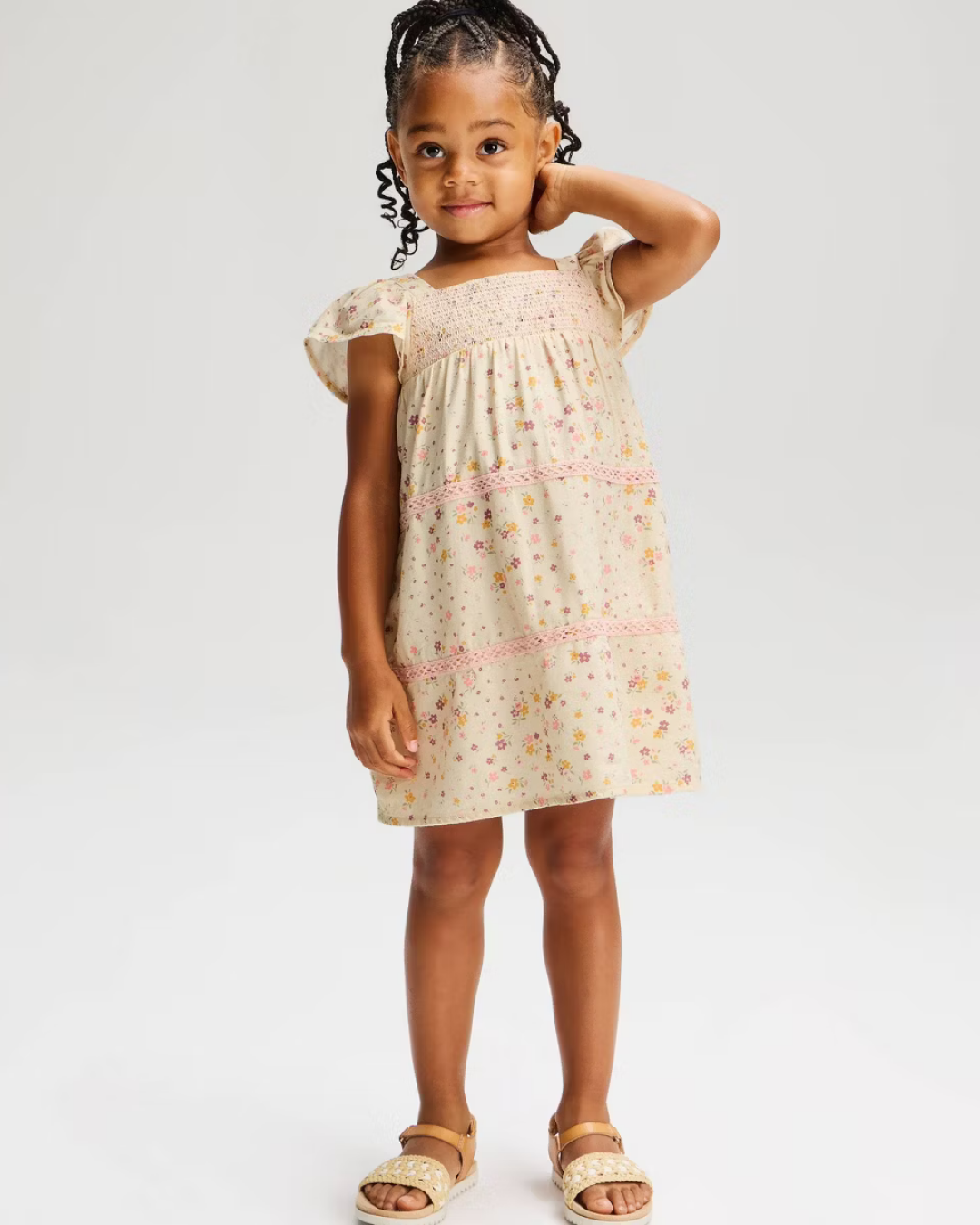 VESTIDO CAT & JACK AMARILLO