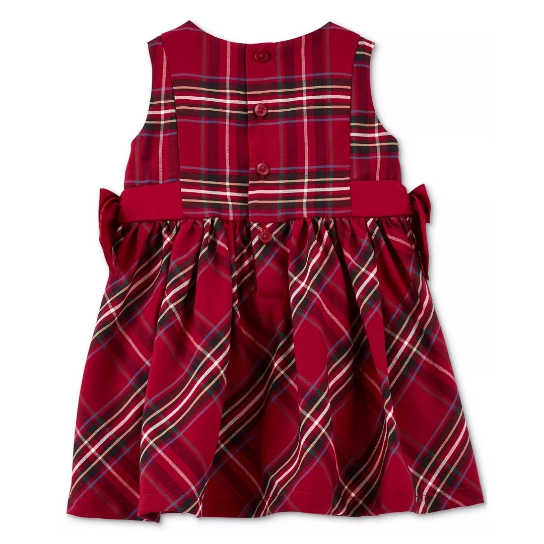 VESTIDO NIÑA ROJO CARTERS CHONGO BABY