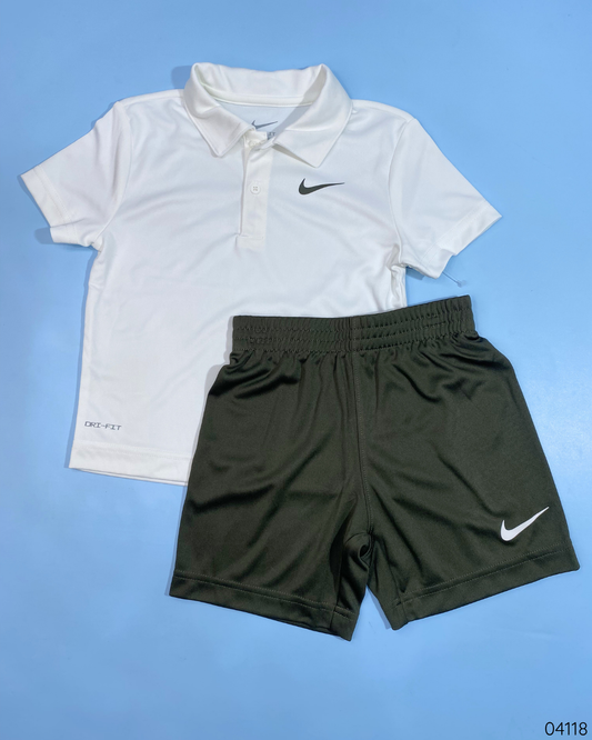 TRAJE NIKE BLANCO NEGRO