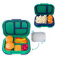 BENTGO KIDS LUNCH BOX + SNACK VERDE