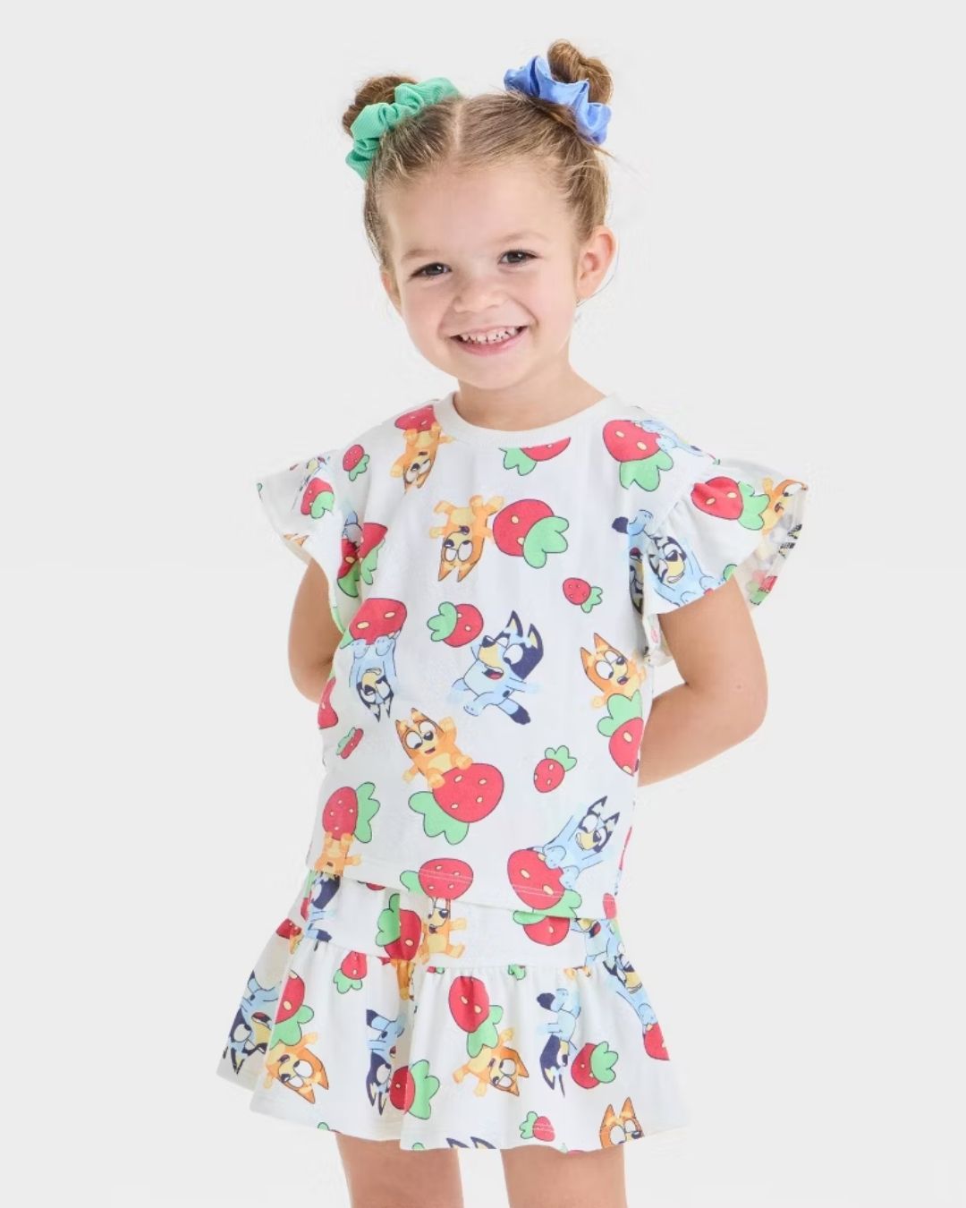 TRAJE BLUEY FRESAS