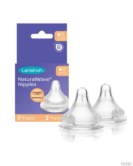MAMADERAS LANSINOH 1M+ FLUJO LENTO