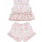 CONJUNTO ROSA Y BLANCO FLORES